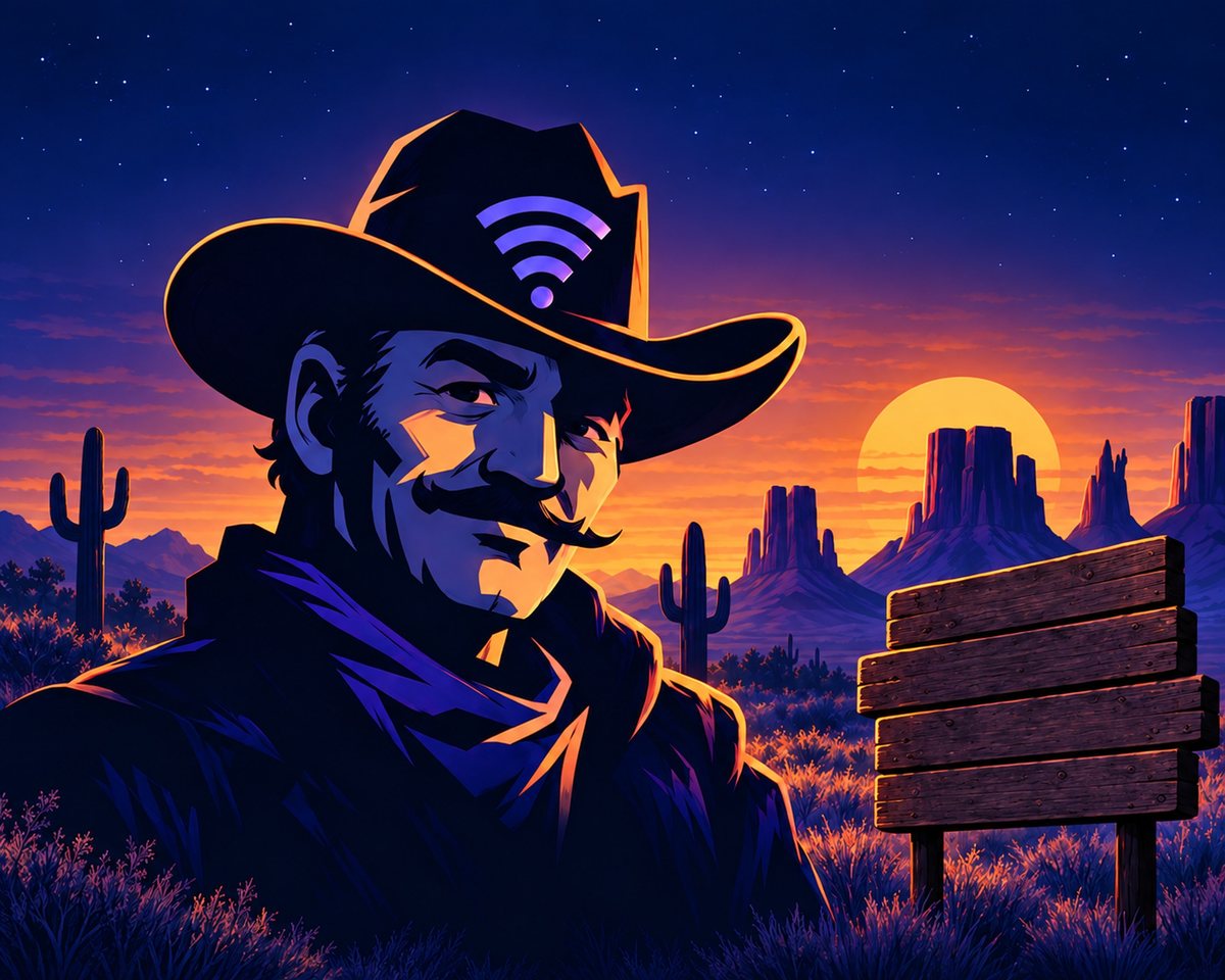 JohnRouter cowboy and desert frontier